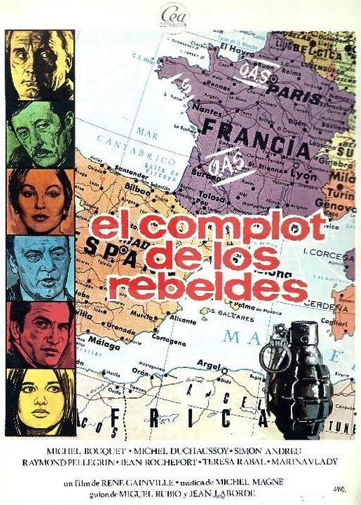 El complot de los rebeldes : Cartel