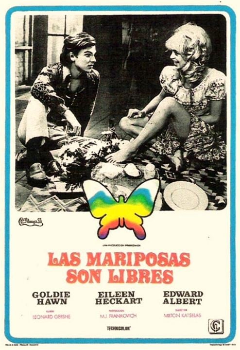 Las mariposas son libres : Cartel