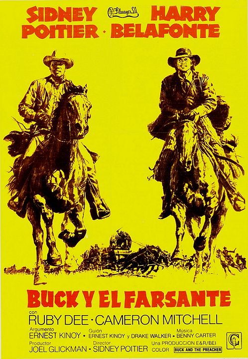 Buck y el farsante : Cartel