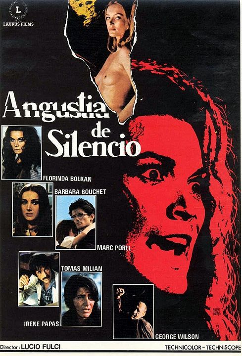 Angustia de silencio : Cartel