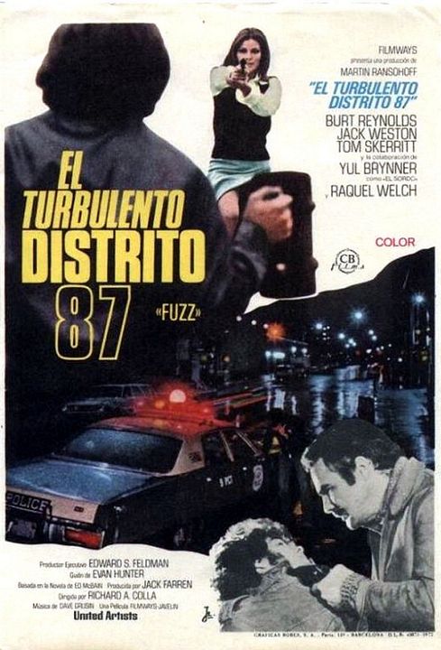 El turbulento Distrito 87 : Cartel