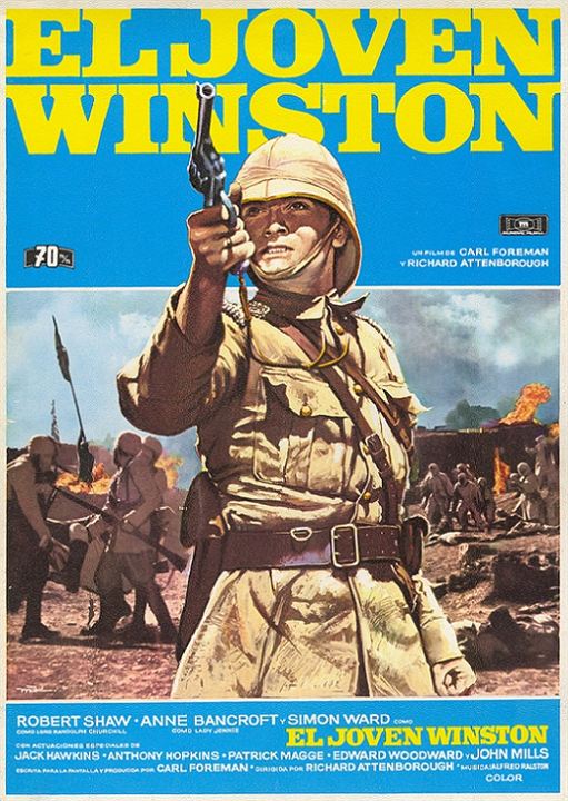 El joven Winston : Cartel