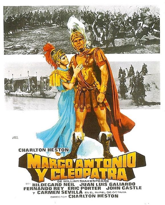 Marco Antonio y Cleopatra : Cartel