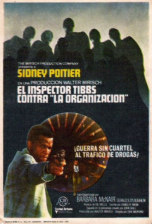 El inspector Tibbs contra la organización : Cartel