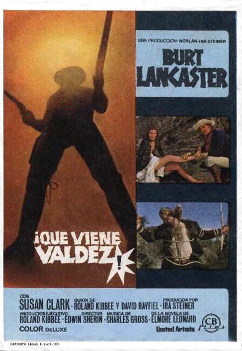 ¡Que viene Valdez! : Cartel