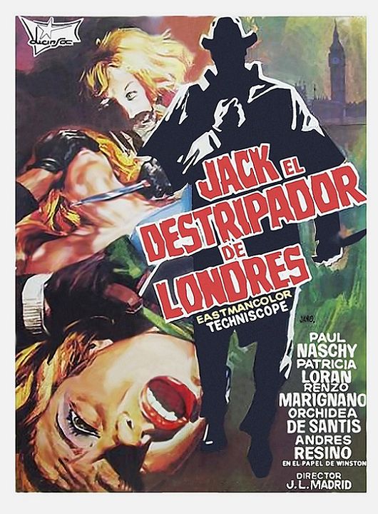 Jack el destripador de Londres : Cartel