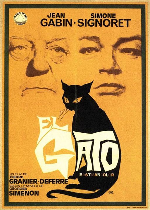 El gato : Cartel