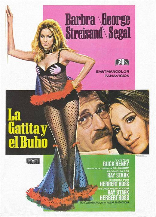 La gatita y el búho : Cartel