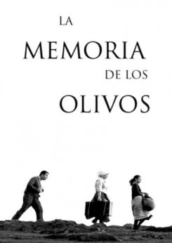 La memoria de los olivos : Cartel