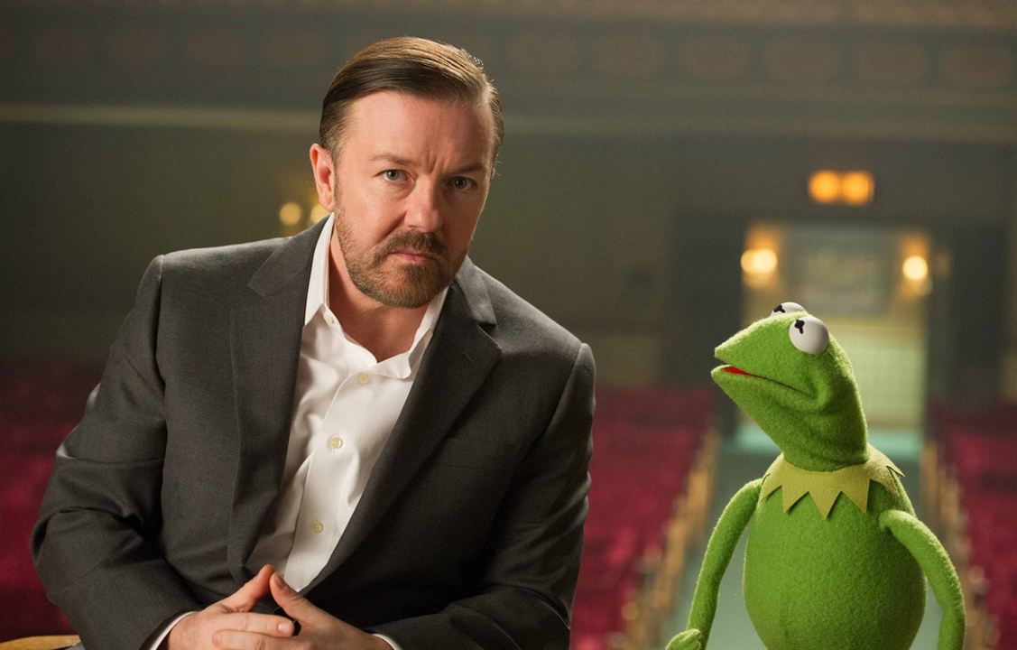 El tour de los Muppets : Foto Ricky Gervais