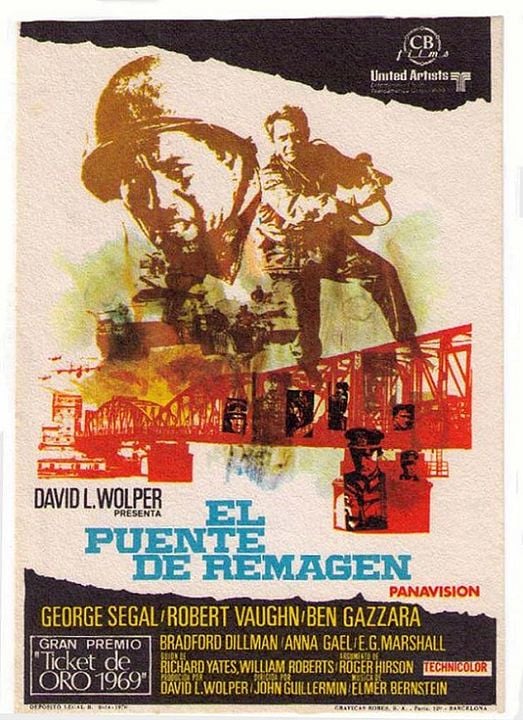 El puente de Remagen : Cartel