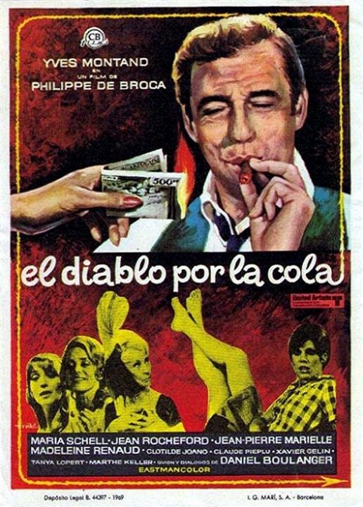 El diablo por la cola : Cartel