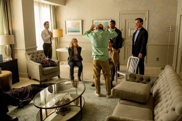 Ladrón de guante blanco : Foto Sharif Atkins, Tim DeKay, Christian Campbell, Matt Bomer, Kim Dickens