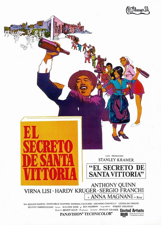 El secreto de Santa Vittoria : Cartel