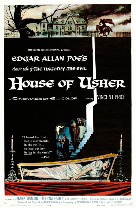 La caída de la Casa Usher : Cartel
