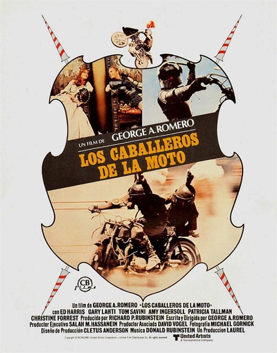 Los caballeros de la moto : Cartel