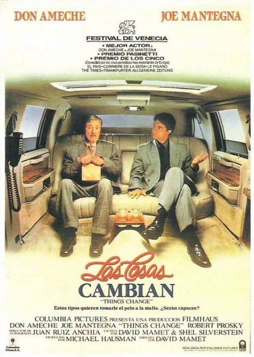 Las cosas cambian : Cartel