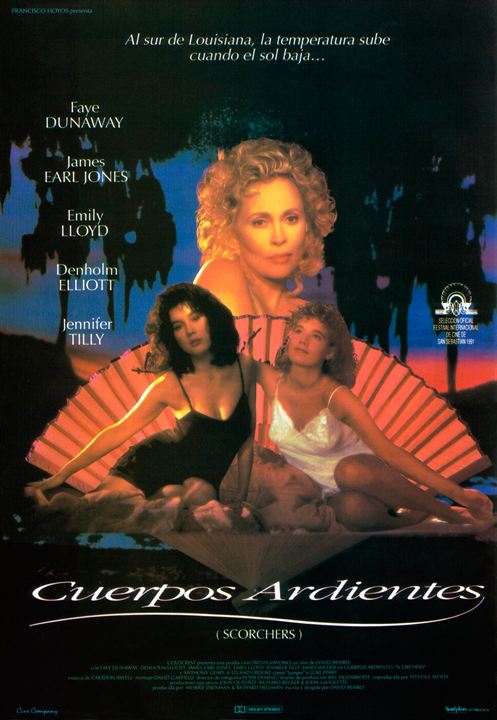 Cuerpos ardientes : Cartel