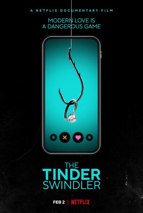 El timador de Tinder : Cartel