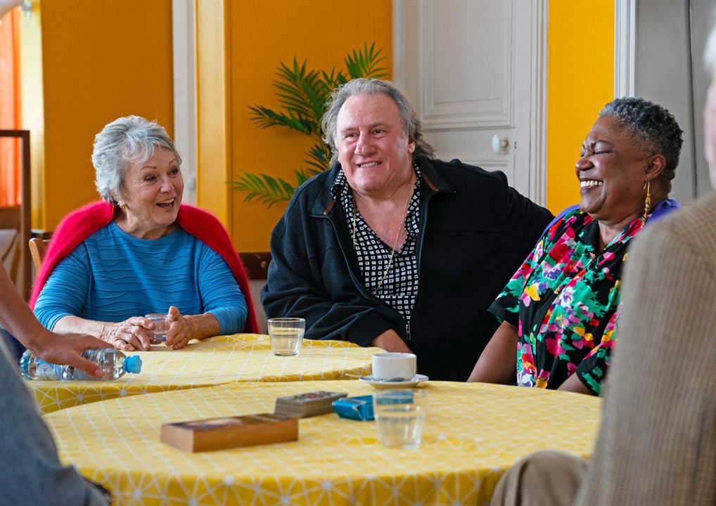 Foto Gérard Depardieu, Firmine Richard, Mylène Demongeot
