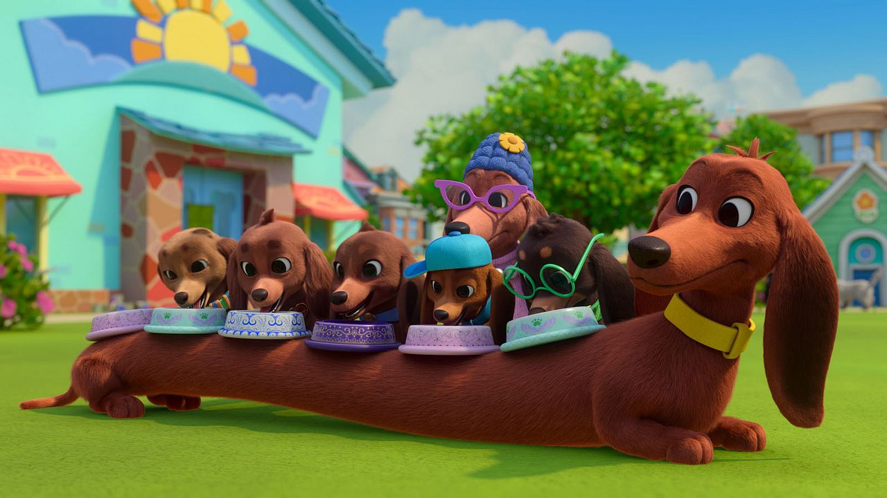 Pretzel y sus cachorros : Foto