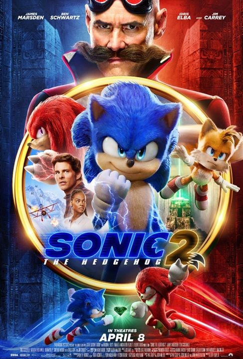 Sonic, la película 2 : Cartel