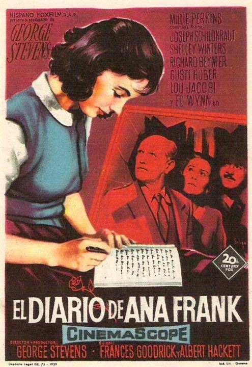 El diario de Ana Frank : Cartel