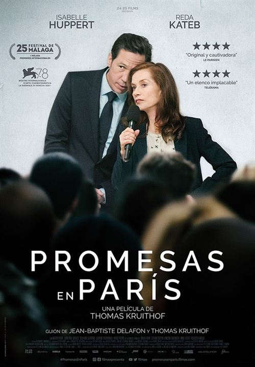 Promesas en París : Cartel