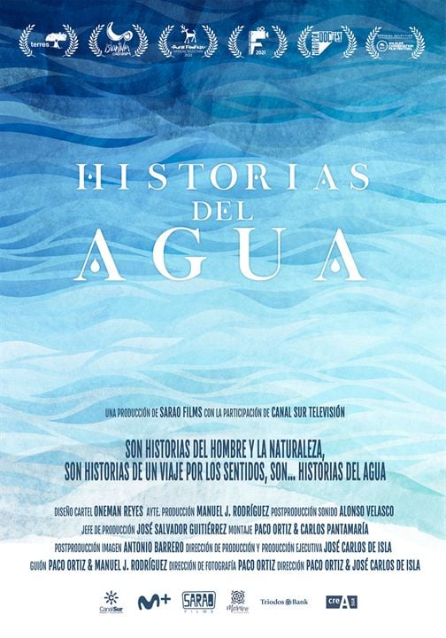 Historias del agua : Cartel