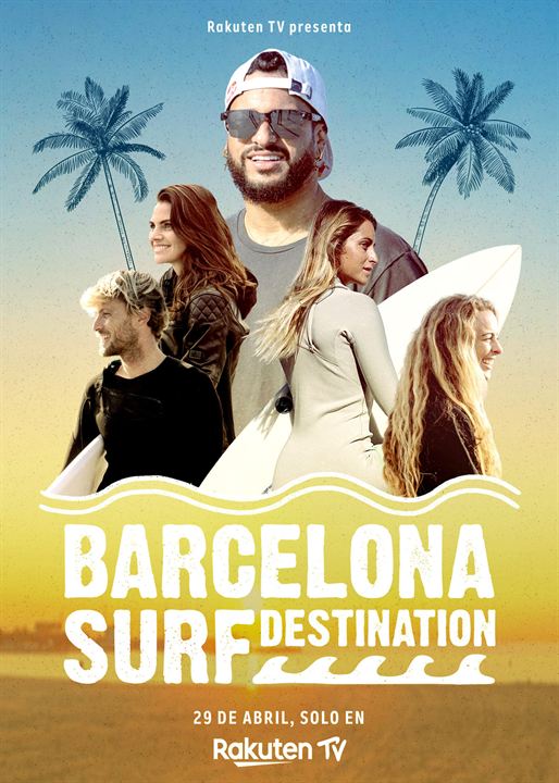 Barcelona Surf Destination : Cartel