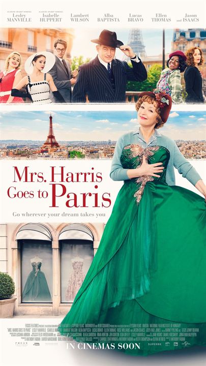 El viaje a París de la señora Harris : Cartel