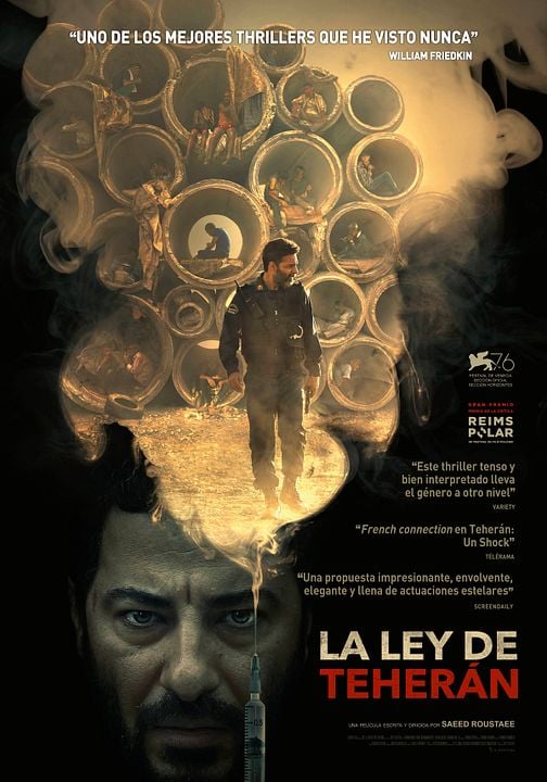 La ley de Teherán : Cartel