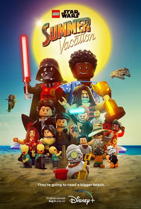 LEGO Star Wars: Vacaciones de verano : Cartel
