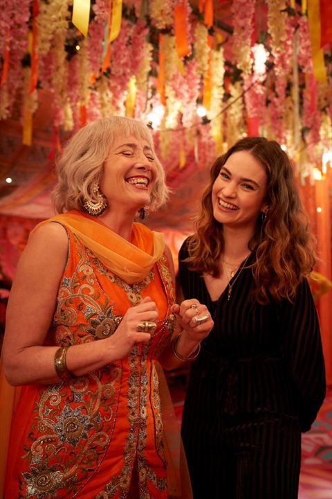 ¿Y qué tendrá que ver el amor? : Foto Emma Thompson, Lily James