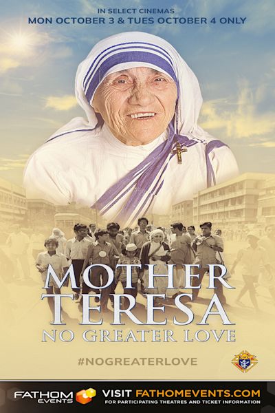 Madre Teresa: No hay amor más grande : Cartel