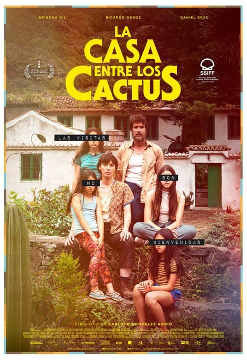 La casa entre los cactus : Cartel