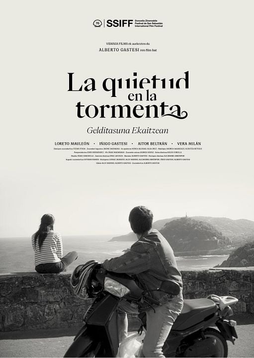 La quietud en la tormenta : Cartel