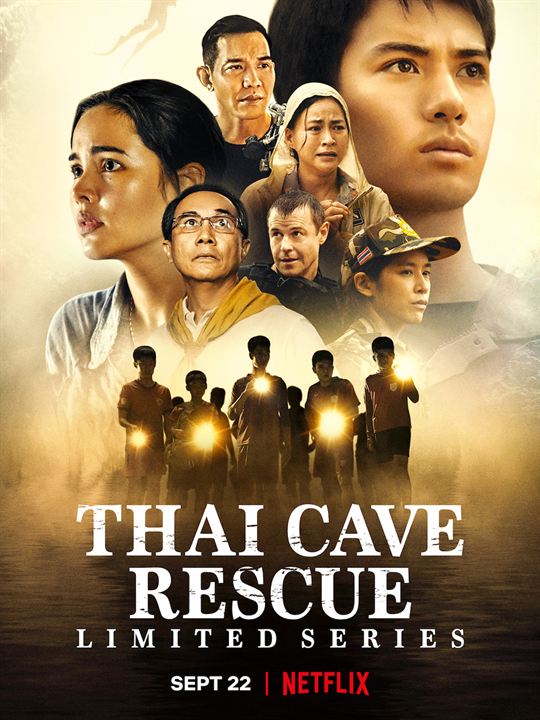 Rescate en una cueva de Tailandia : Cartel