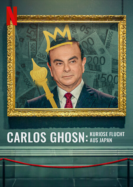 Fugitivo: El curioso caso de Carlos Ghosn : Cartel