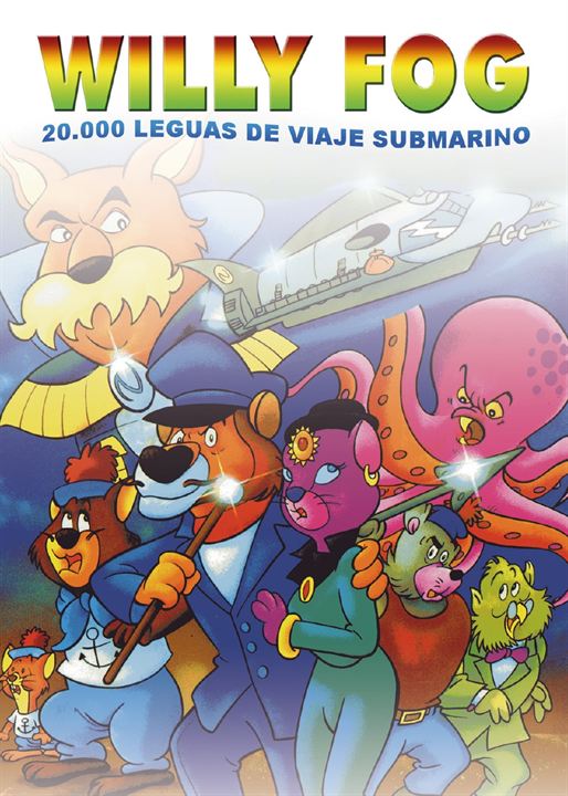 Willy Fog En 20.000 Leguas De Viaje Submarino : Cartel