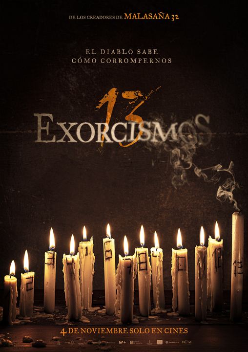 13 exorcismos : Cartel