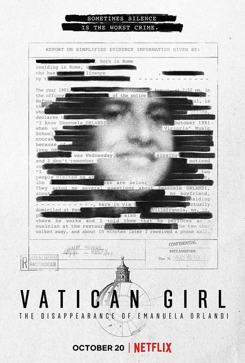 La chica del Vaticano: La desaparición de Emanuela Orlandi : Cartel