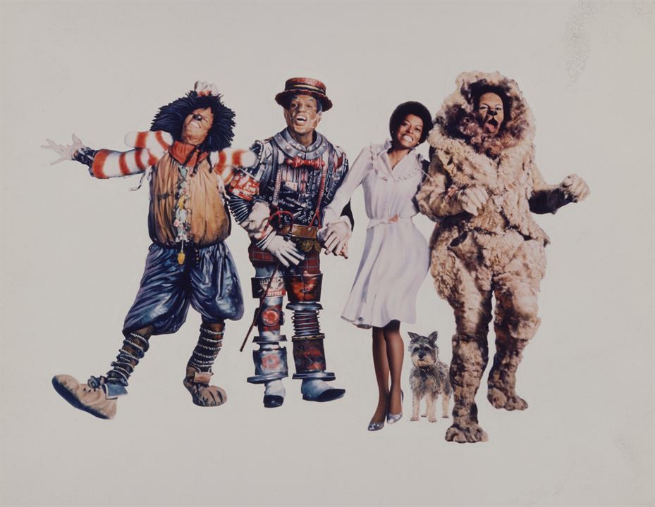El mago : Foto Diana Ross, Michael Jackson, Ted Ross, Nipsey Russell