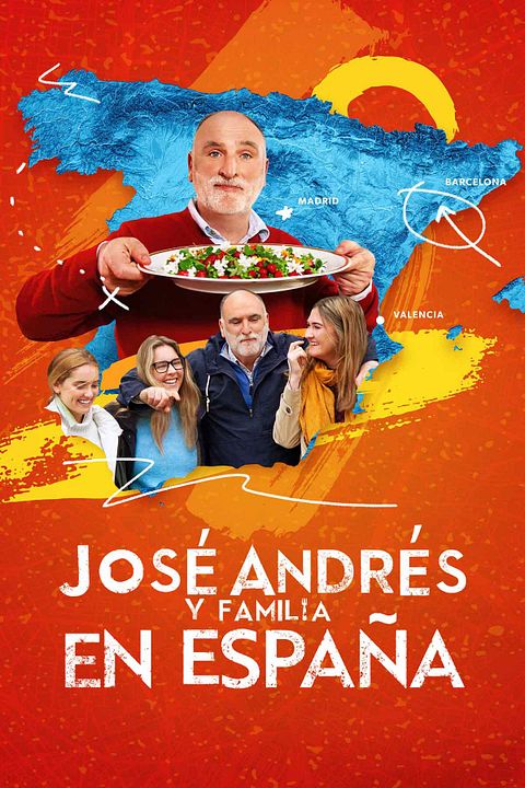 José Andrés y familia en España : Cartel