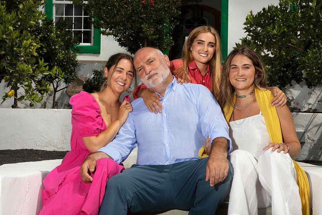 José Andrés y familia en España : Foto