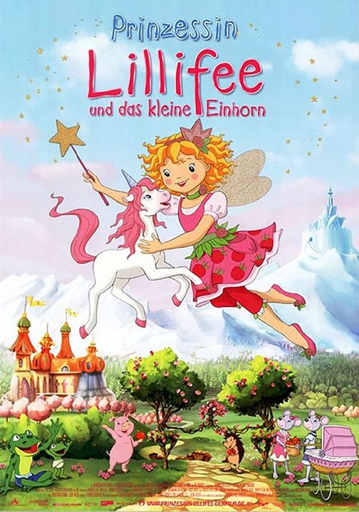 Lily la princesa hada y el pequeño unicornio : Cartel