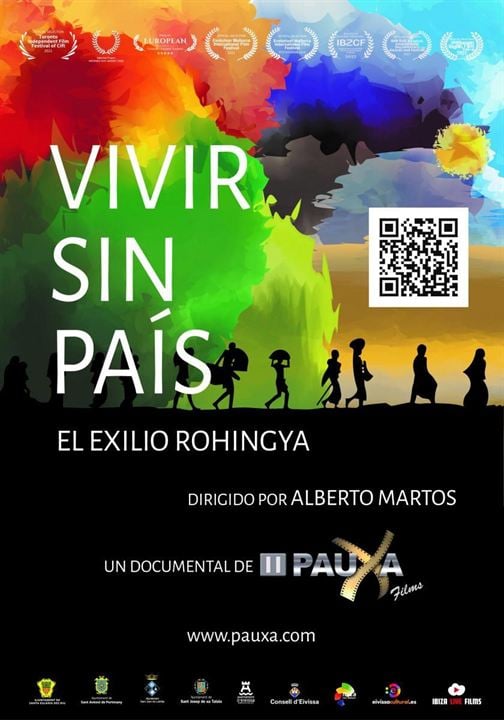 Vivir sin país. El exilio rohingya : Cartel