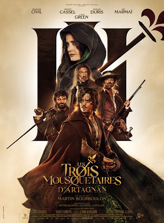 Los tres mosqueteros: D'Artagnan : Cartel