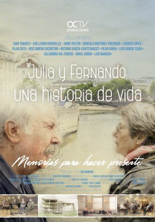 Julia y Fernando, una historia de vida : Cartel