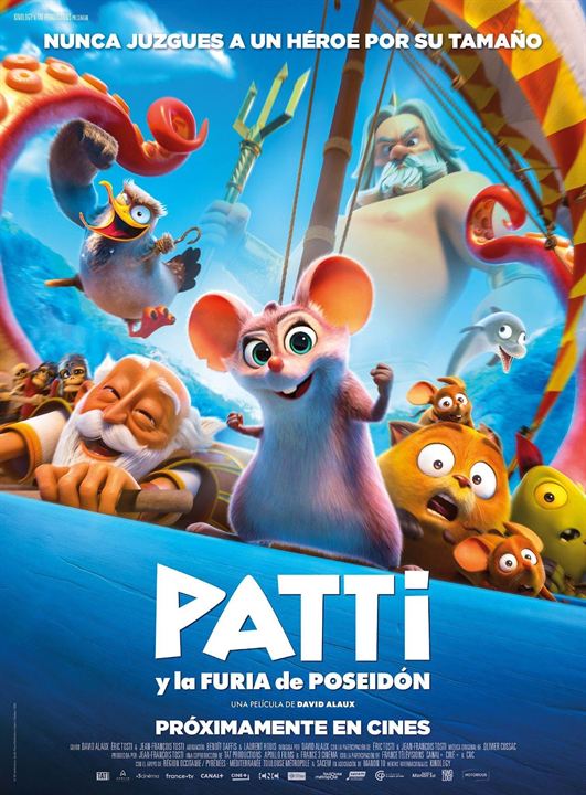 Patti y la furia de Poseidón : Cartel